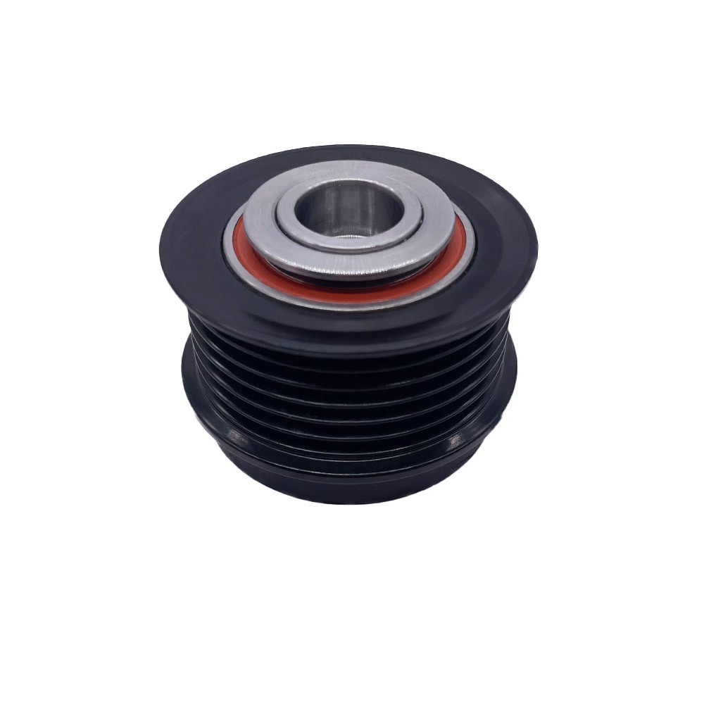 Overrunning alternator pulley