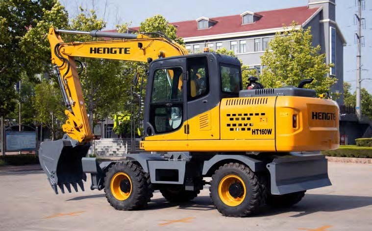 Wheel excavator