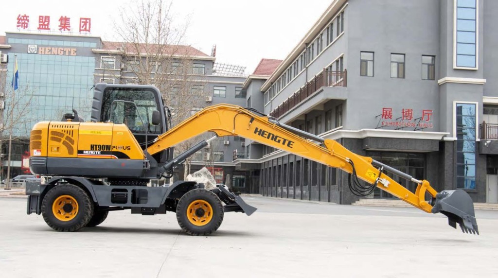 Wheel excavator