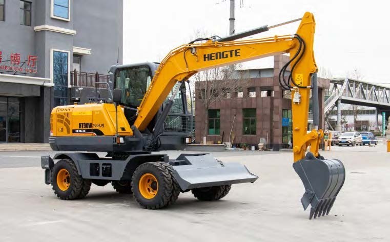 Wheel excavator