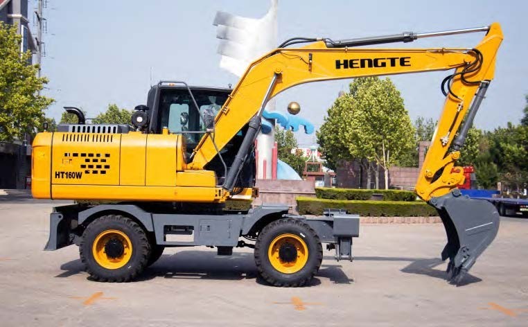 Wheel excavator
