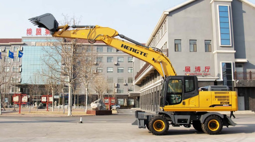 Wheel excavator