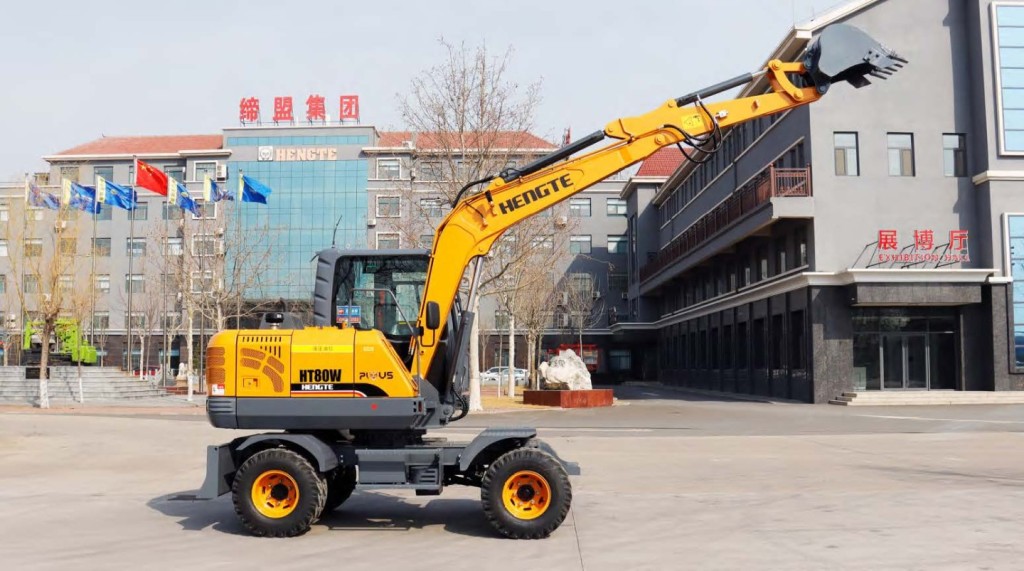 Wheel excavator