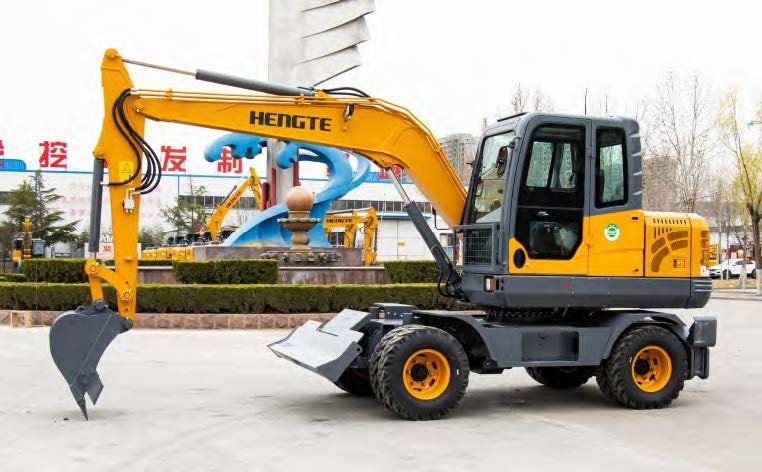 Wheel excavator