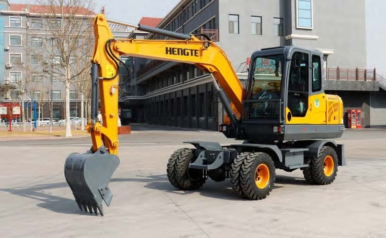 Wheel excavator