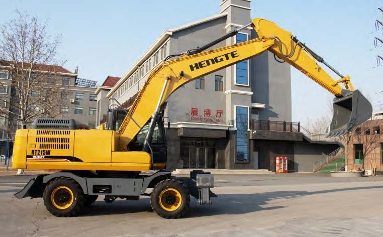 Wheel excavator