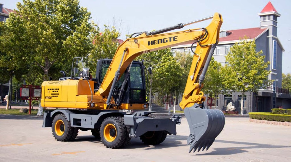 Wheel excavator