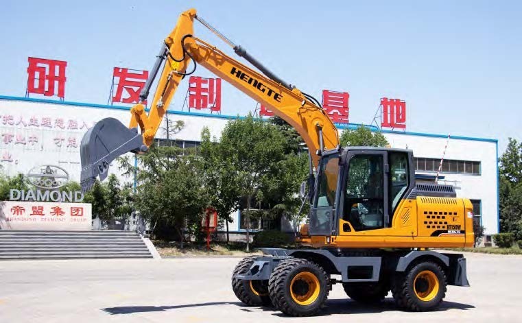 Wheel excavator