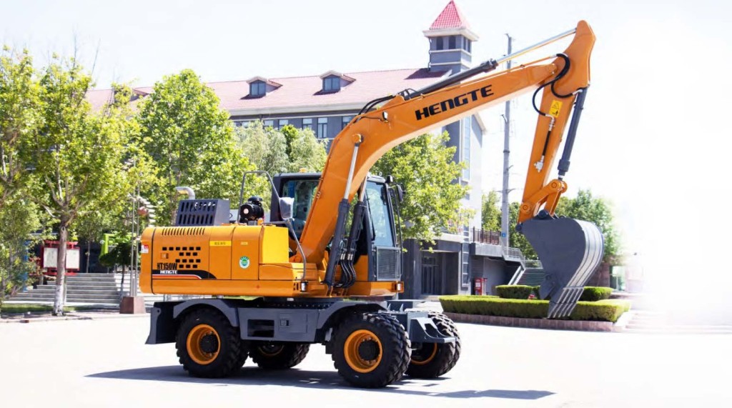 Wheel excavator