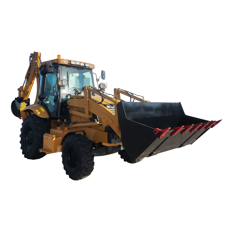 Loader With Big Digging Force Backhoe Equipment
