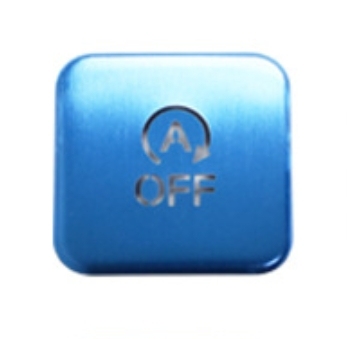 Electronic parking brake button sticker
