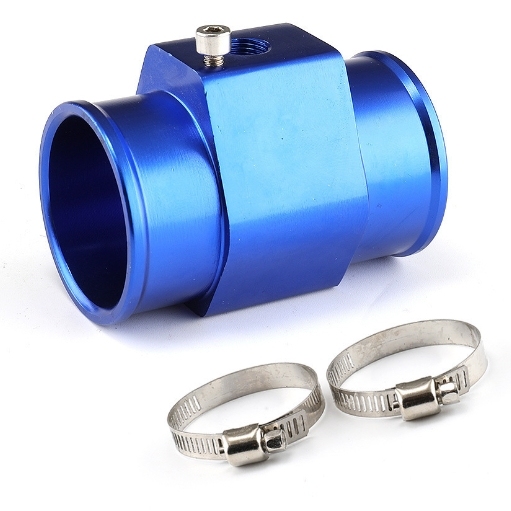 Car modified water temperature gauge tee sensor