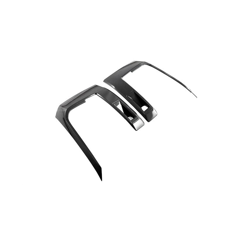 Pickup headlight eyebrow trim patch