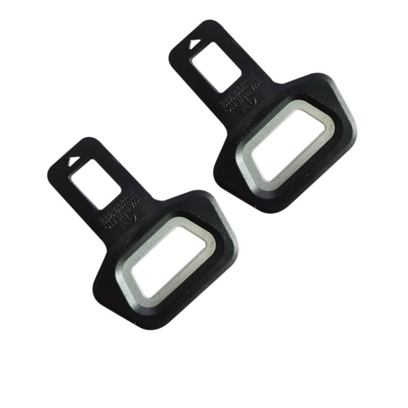 Seat belt parts tongue inserts