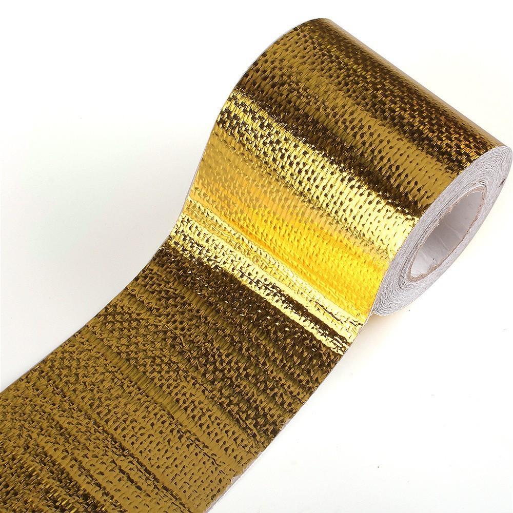High temperature resistant aluminum foil fiber cloth