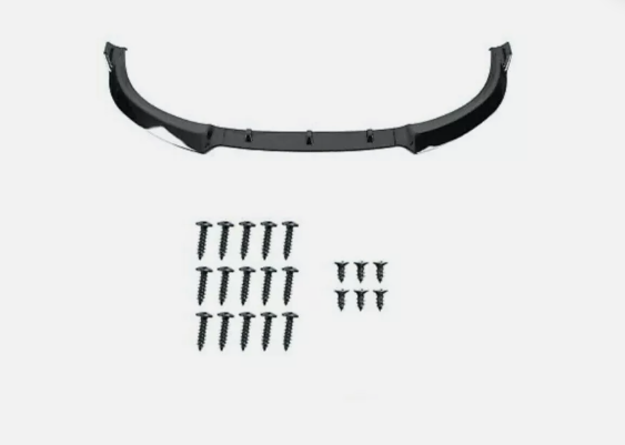 Suitable for 2019-2021 BMW G20, G21 , 3 Series Gloss Black Front Lip