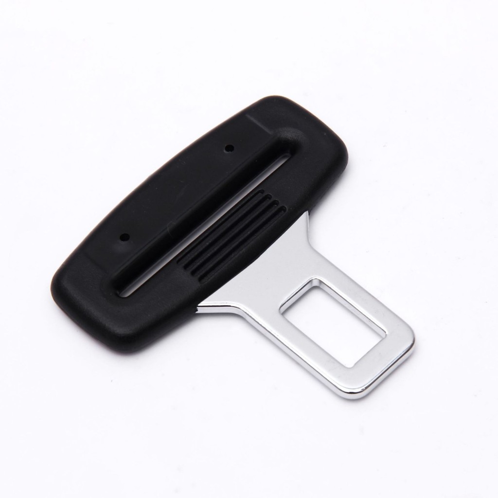 Seat belt parts tongue inserts