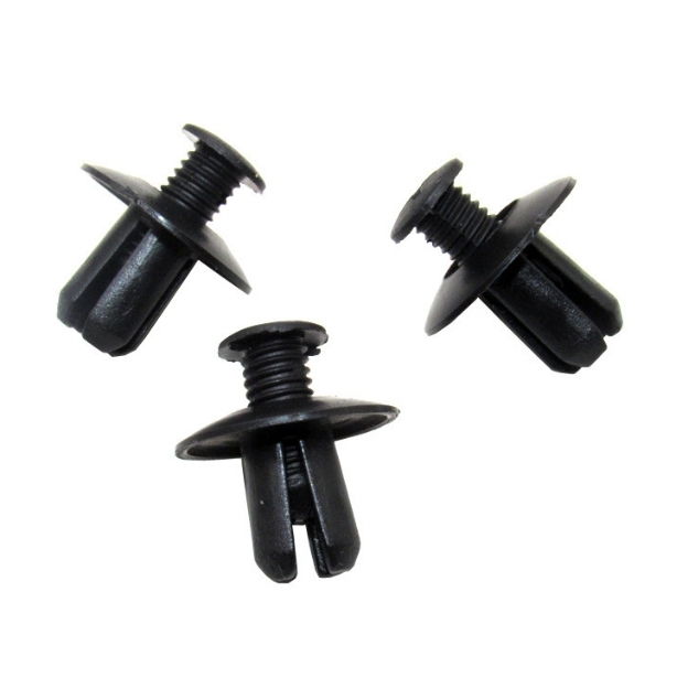 Door fender nylon expanded core-piercing screws