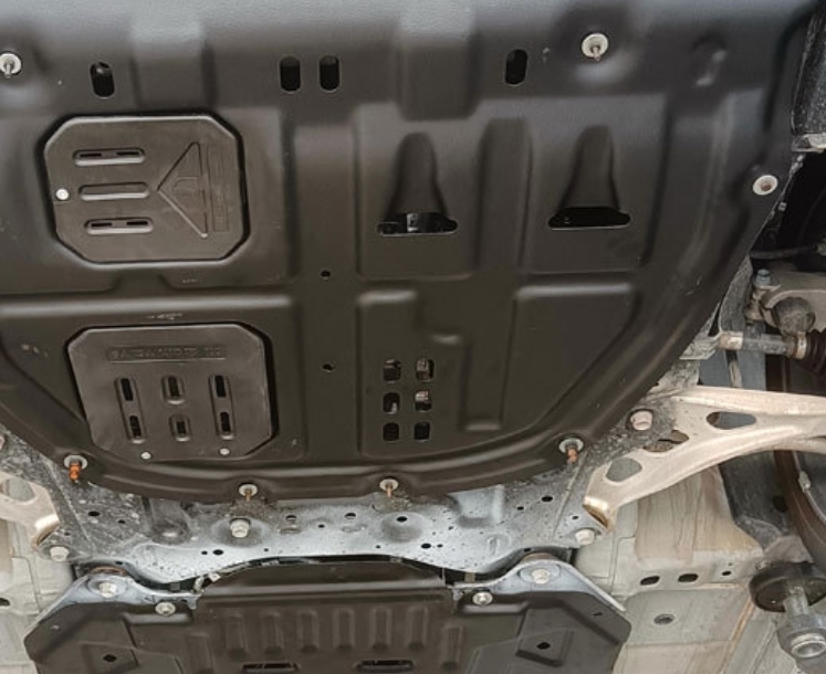 Lower guard plate chassis guard plate