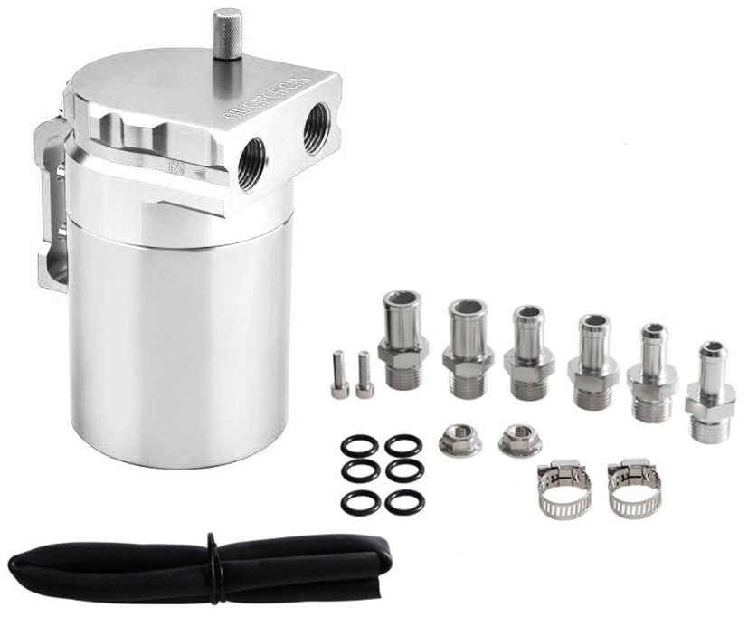 Exhaust gas recovery oil pot