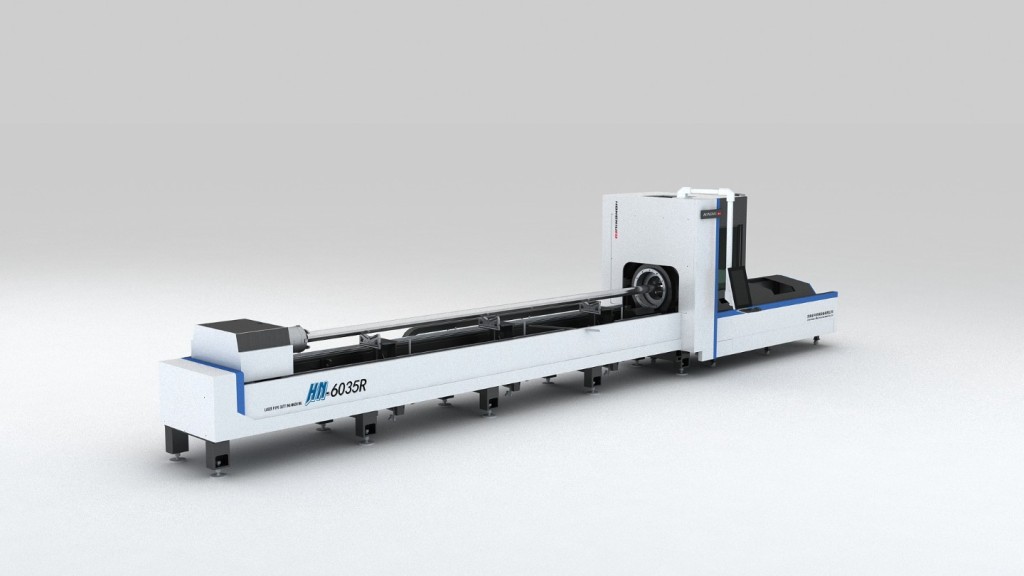Professional Fiber Laser Metal Tube Cutting Machine HN-6022RA