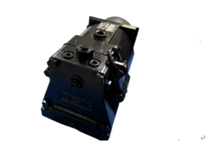 Swash plate axial plunger dosing motor assembly