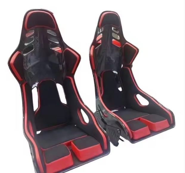 Carbon Fiber Fibre BodyKit Seat Cover For BMW 