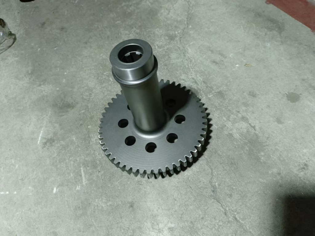 Pump shaft gear