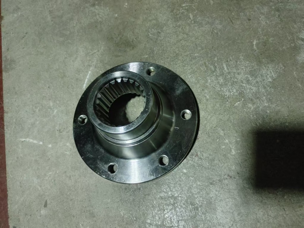 Input flange face gear