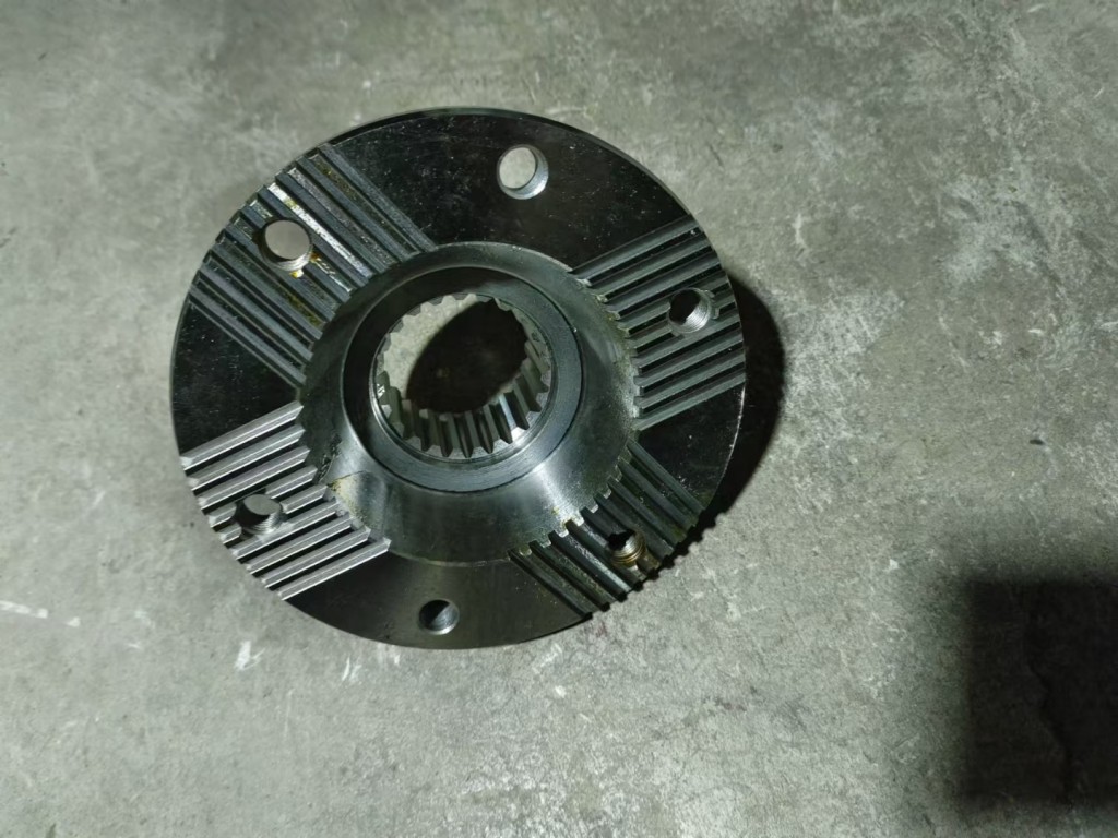 Input flange face gear