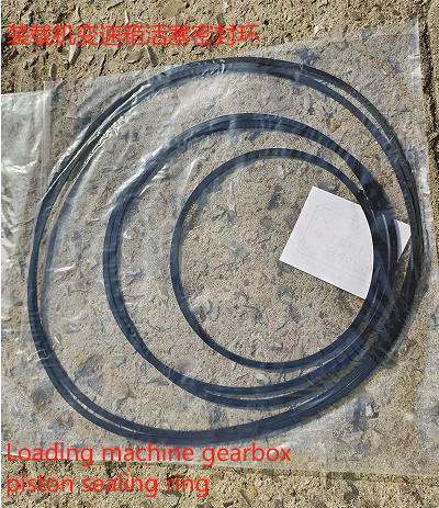 Loading machine gearbox piston sealing ring