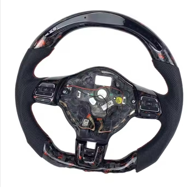 For VW Golf 6 MK6/GTD GTI R Scirocco Polo 2008-2014 forged Carbon Fiber Steering