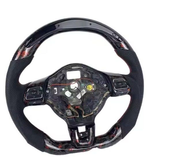 For VW Golf 6 MK6/GTD GTI R Scirocco Polo 2008-2014 forged Carbon Fiber Steering