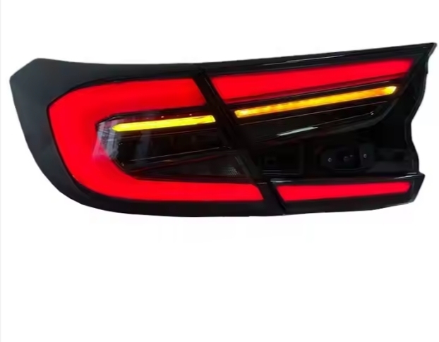 Smoked lens LED tail light for 2018 Accord 