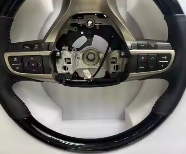  Carbon Fiber and Leather Steering Wheel For Lexus