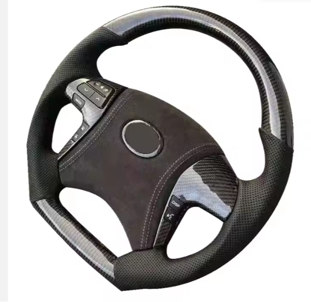 Custom Wood Car Steering Wheel For Toyota