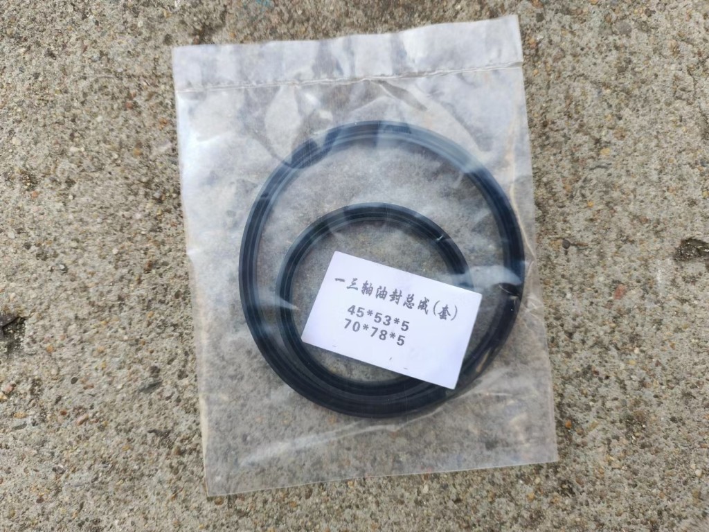Rotating oil seal of loader