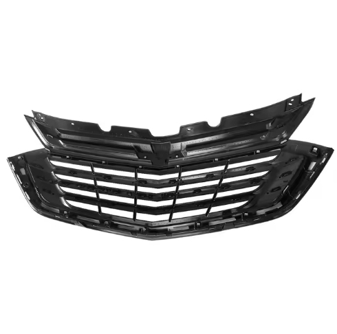  Front Upper Glossy Black Bumper Car Grille for 2018 2019 2020 