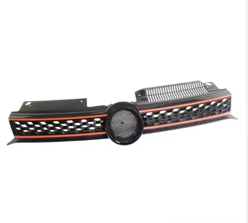 Car Grille Black withRed Trim for 2010-2014 VW