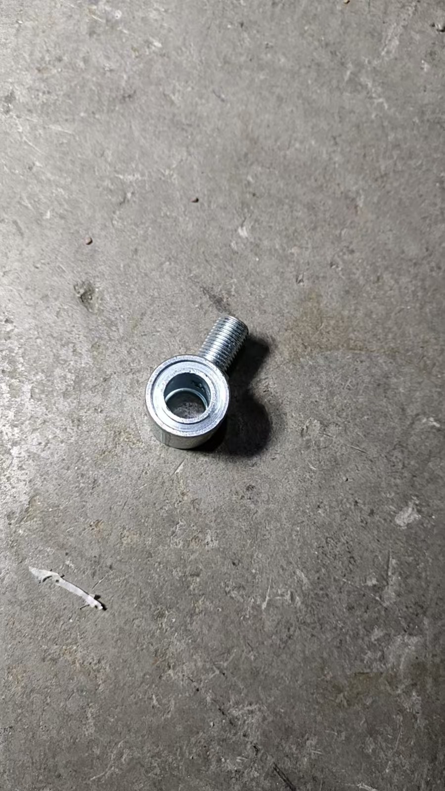 Loader pipe fitting two-way valve