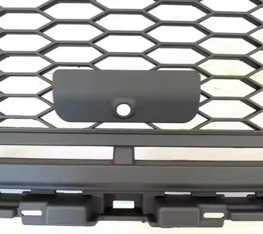 2021Matte Black Front Grill Raptor Style W/LED Amber Fit For Ford