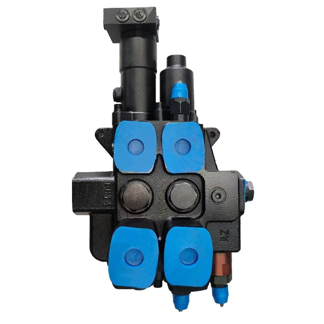 Loader banked direction control valve