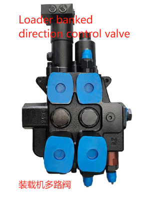 Loader banked direction control valve