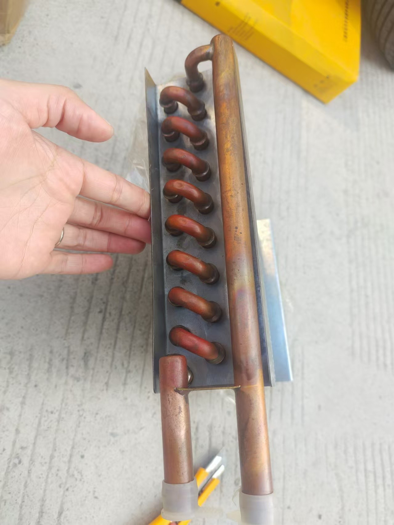 Loader radiator