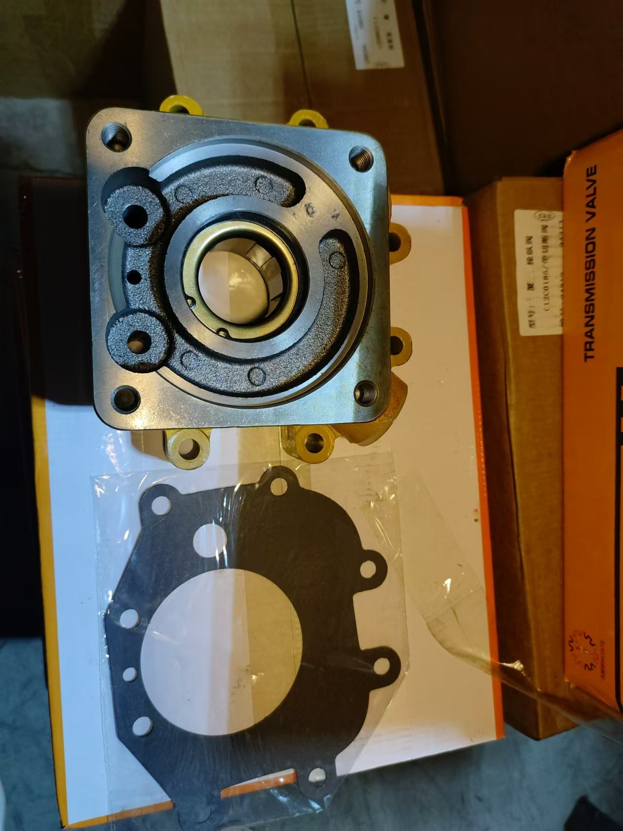 Installed in the machine speed pump