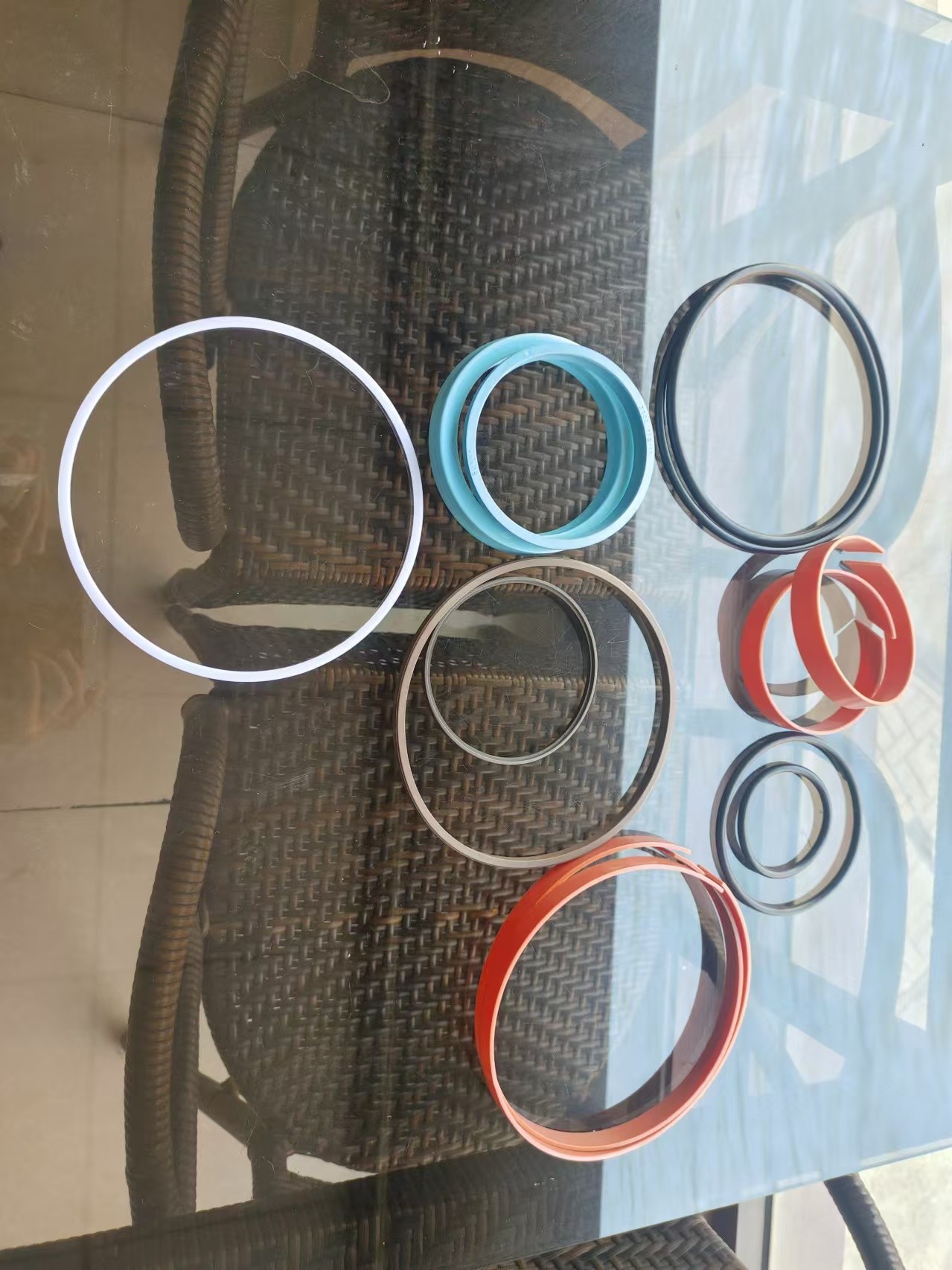 LW500K rotary bucket cylinder seal for loading machine