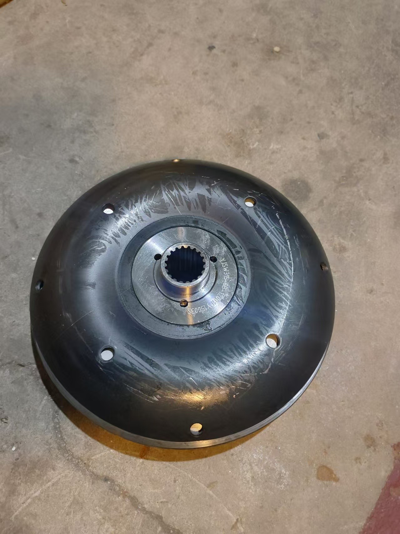 Turbine set, common 36 blades